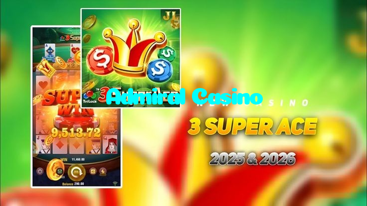 Admiral Casino casino presented on mobile device in Pakistan with slots and live games